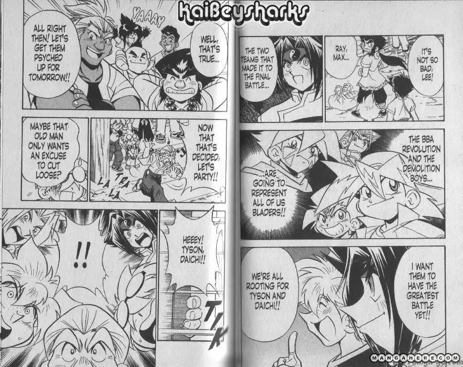 Bakuden Shoot Beyblade Chapter 14.2 3